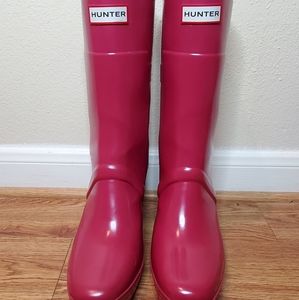 Hunter Kellan Wedge Rain Boots
